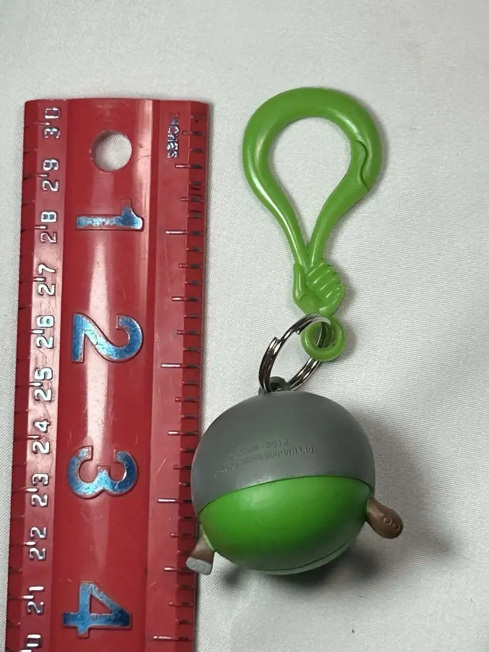 Angry Birds Green Pig Backpack Clip Keychain
